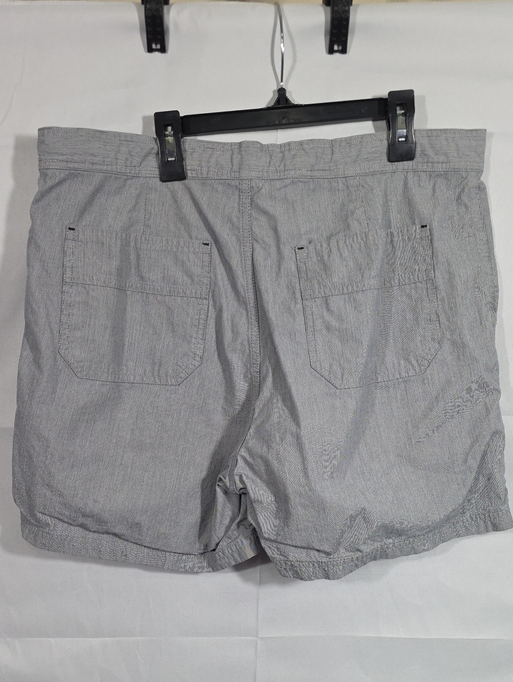 Unis Women's Gray Casual Shorts Lightweight Everyday Style Waist 36 (W649) - Picture 2 of 4